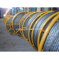 Anti twisting wire rope